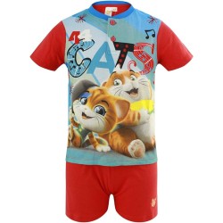 44 Cats children's short pajamas 3-6 years