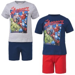 Pyjama court Avengers pour enfants 3-8 ans