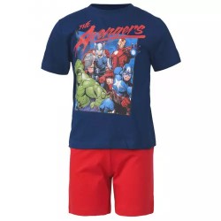 Pyjama court Avengers pour enfants 3-8 ans