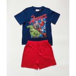 Pyjama court Avengers pour enfants 3-8 ans