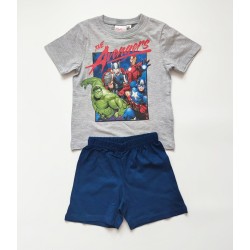 Pyjama court Avengers pour enfants 3-8 ans