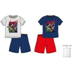 Pyjama court Avengers pour enfants 3-8 ans