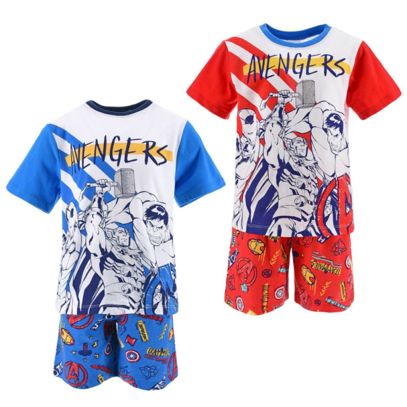 Avengers children's short pajamas 4-10 years