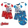 Pyjama court Avengers pour enfants 4-10 ans