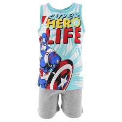 Avengers children's short pajamas 4-10 years