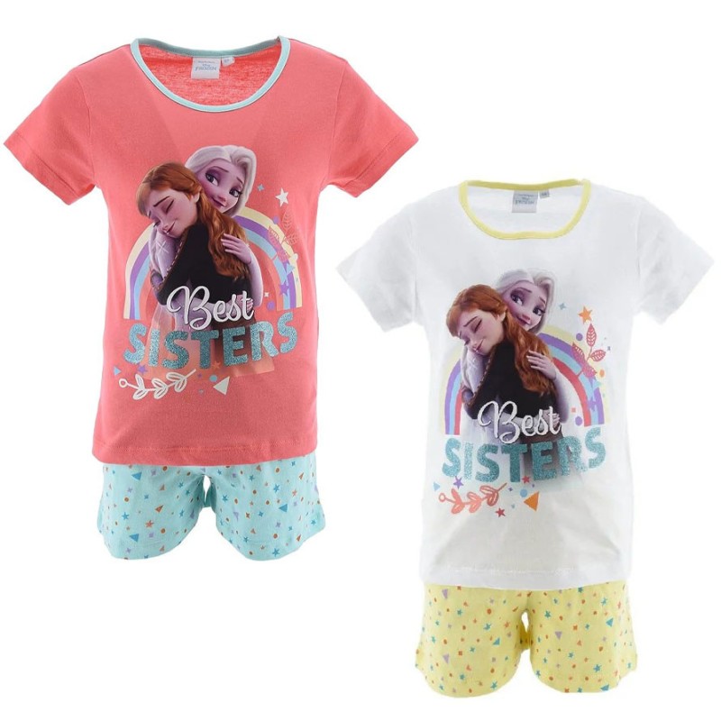 Pyjama court enfant Disney Frozen 4-8 ans