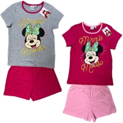 Pyjama court Disney Minnie pour enfants 3-8 ans