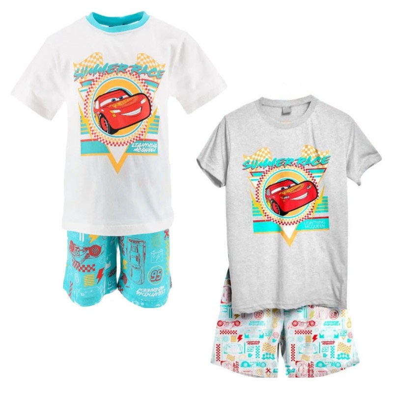 Pyjama court enfant Disney Cars 3-8 ans