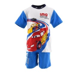 Pyjama court Disney Cars pour enfants de 3 à 8 ans