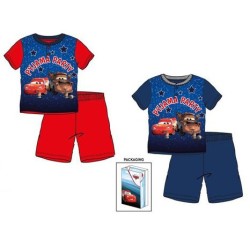 Pyjama court pour enfants Disney Cars dans un coffret cadeau 3-8 ans