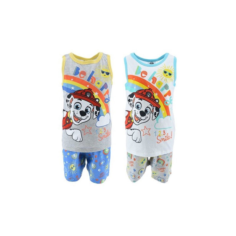 Pyjama court enfant Paw Patrol 3-6 ans