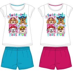 Paw Patrol Smile children's short pajamas 98-128 cm