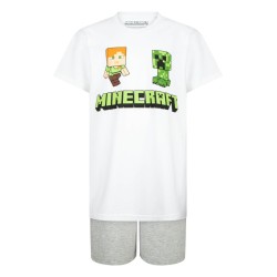 Minecraft children's short pajamas 4-12 years