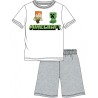 Minecraft children's short pajamas 4-12 years