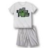 Minecraft children's short pajamas 6-12 years