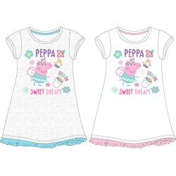 Chemise de nuit courte Peppa Pig pour enfants 92-116 cm