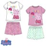 Pyjama court Peppa Pig pour enfant 3-6 ans