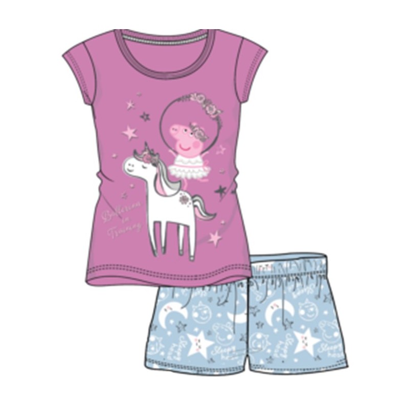 Pyjama court enfant Peppa Pig 98-116 cm