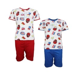 Spiderman children's short pajamas 104-134 cm