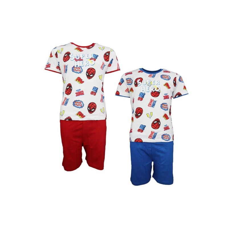 Pyjama court enfant Spiderman 104-134 cm