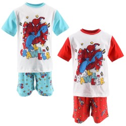 Spiderman children's short pajamas 3-8 years