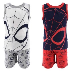 Pyjama court Spiderman pour enfant 3-8 ans