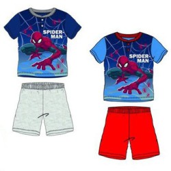 Spiderman children's short pajamas 3-8 years