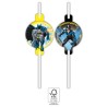 Batman Rogue Rage paper straw set of 4 pcs FSC