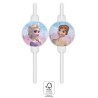 Pailles en papier Disney Frozen, lot de 4 FSC