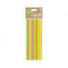 Colour Neon paper straw 24 pcs