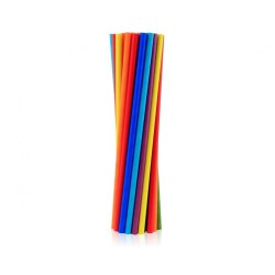 Colour Rainbow Colours, paper straw pack of 200