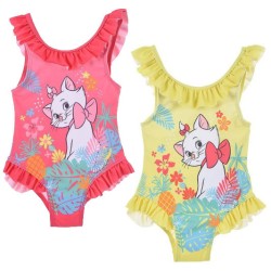 Disney Marie Pineapple  baby swimsuit, swimmer 12-36 months