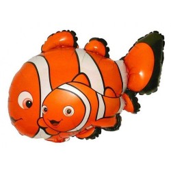 Ballon aluminium Poisson Clown Poisson Clown 36 cm (WP)