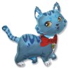 Cat Blue Cat foil balloon 36 cm (WP)