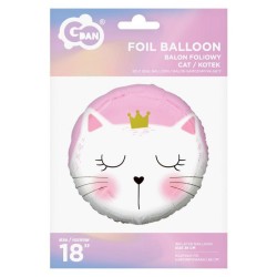 Cat Sleepy foil balloon 36 cm