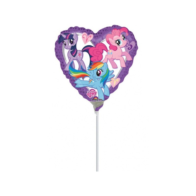 √ân kicsi p√≥nim Heart mini f√≥lia lufi 23 cm (WP)