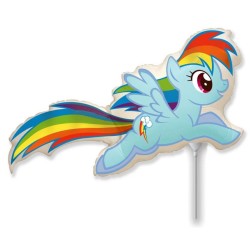 Ballon en aluminium arc-en-ciel My Little Pony 36 cm (WP)