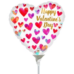 Love Happy Valentine's Day foil balloon 22 cm