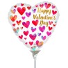 Ballon aluminium Love Happy Valentine's Day 22 cm