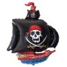 Pirate Ship boat foil balloon 36 cm (WP)