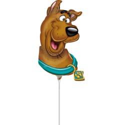 Ballon en aluminium miniature Scooby-Doo Crazy Scooby-Doo 34 cm (WP)