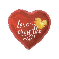 Ballon aluminium Love Love Is In The Air 37 cm