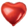 Satin Red Heart Foil Balloon 36 cm