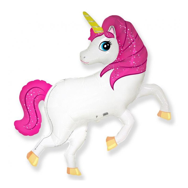 Unicorn Pink foil balloon 36 cm (WP)