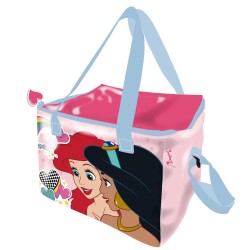 Disney Princess Ariel & Jasmine thermal lunch bag, cooler bag 22.5 cm