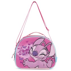 Disney Lilo and Stitch Pink Angel 3D thermo lunch bag 26 cm