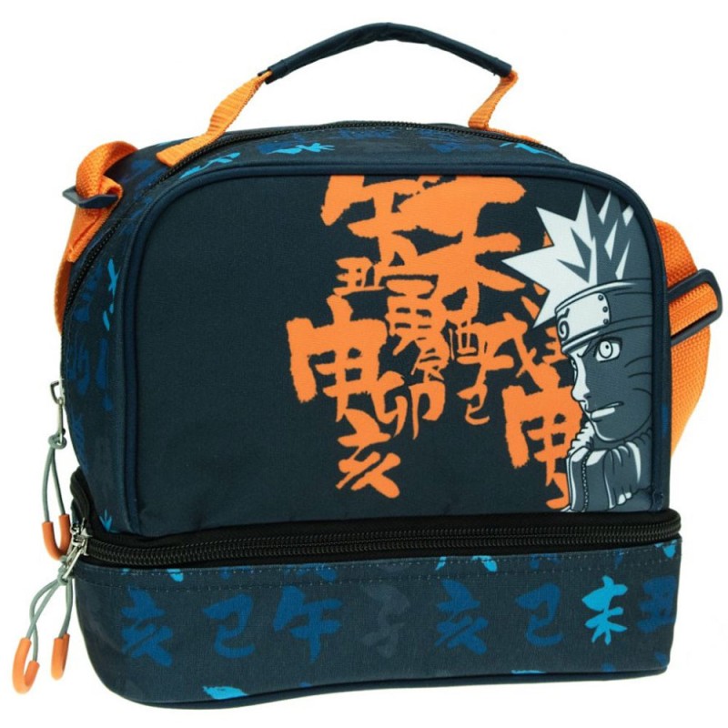 Naruto Letters thermal lunch bag 21 cm