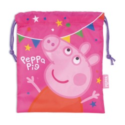 Peppa Pig Party lunch bag 26,5 cm