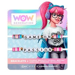 WOW Generation Game On, Coffret de bracelets Passion 2 pièces