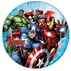 Avengers Mighty Avengers paper plate 8 pcs 23 cm